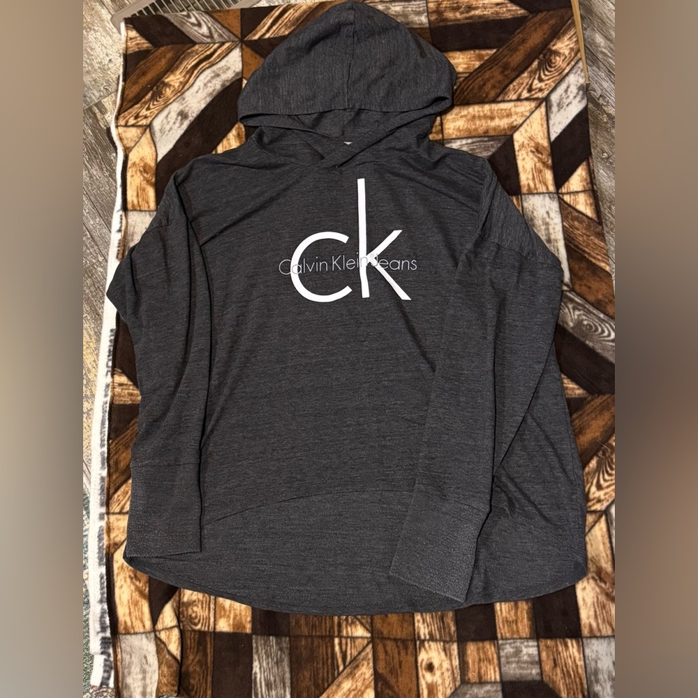 Calvin Klein Jeans Dark Gray Hoodie